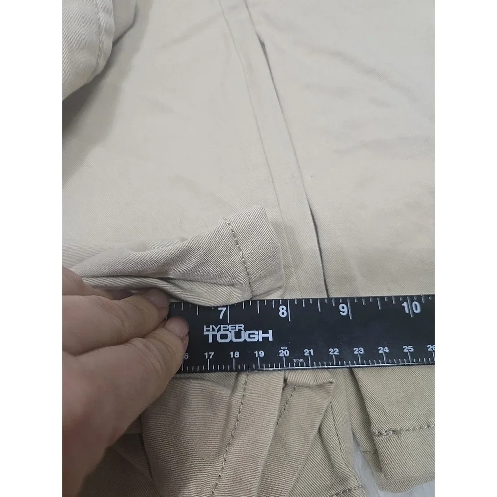 Lot Of 4 Children's Place Kids School Uniform Tan Shorts‎ Stretch Girls 8 Slim